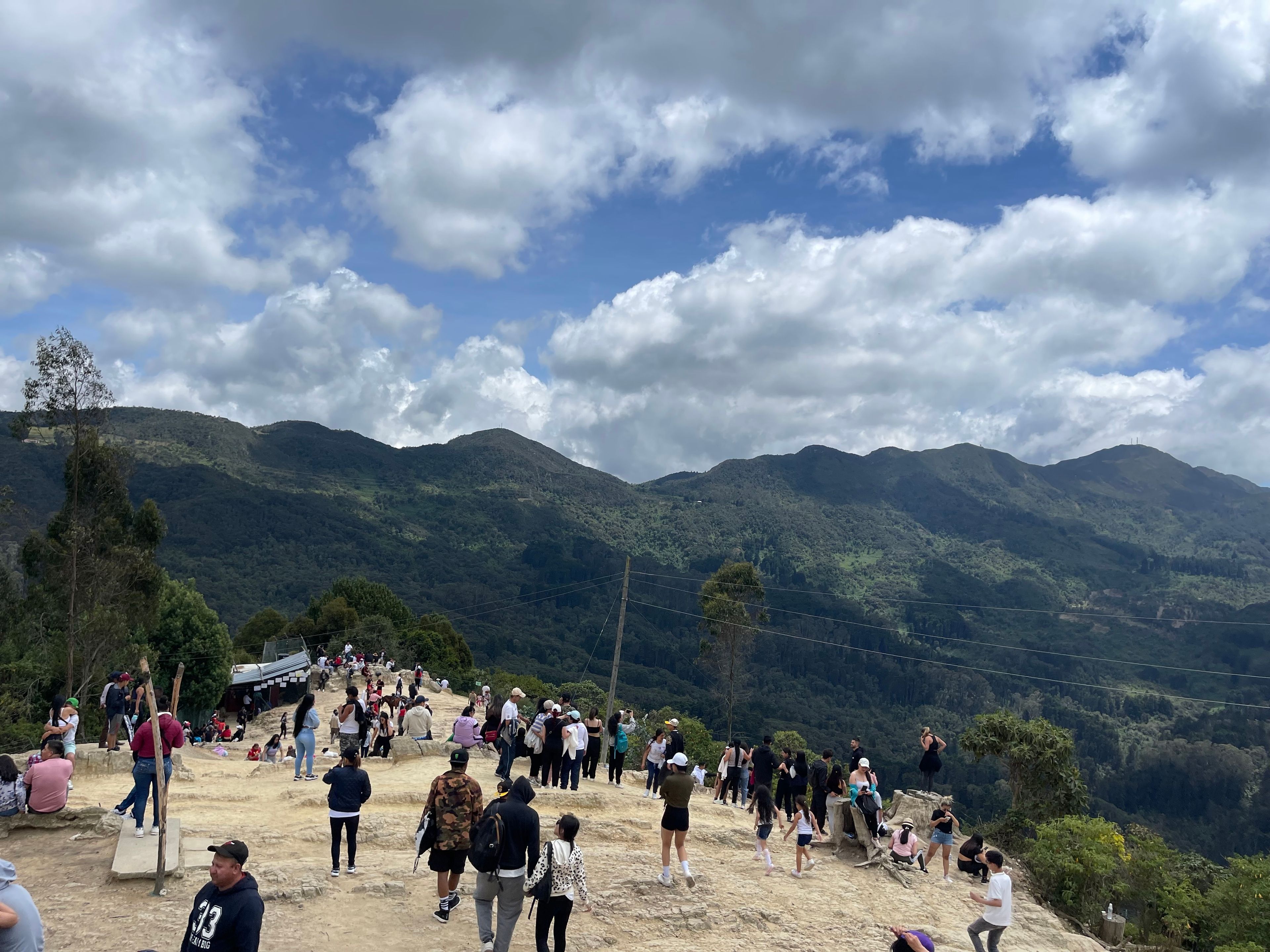 gate to start the climb up to Monserrate